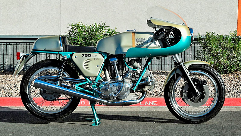 Ducati 750ss green frame